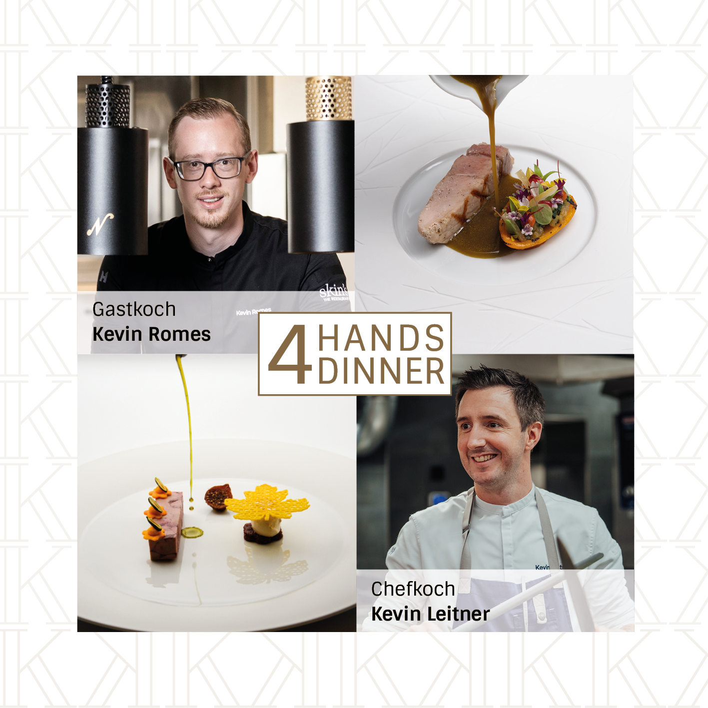Greifen Sie nach den Sternen: Four Hands Dinner mit Kevin Romes