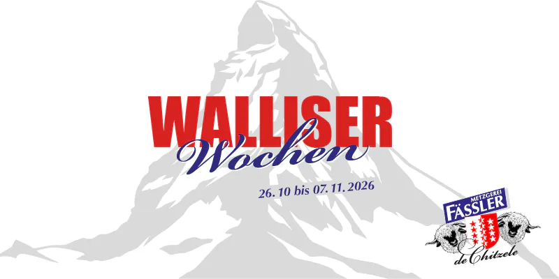 Walliser Abend in der Metzgerei Fässler