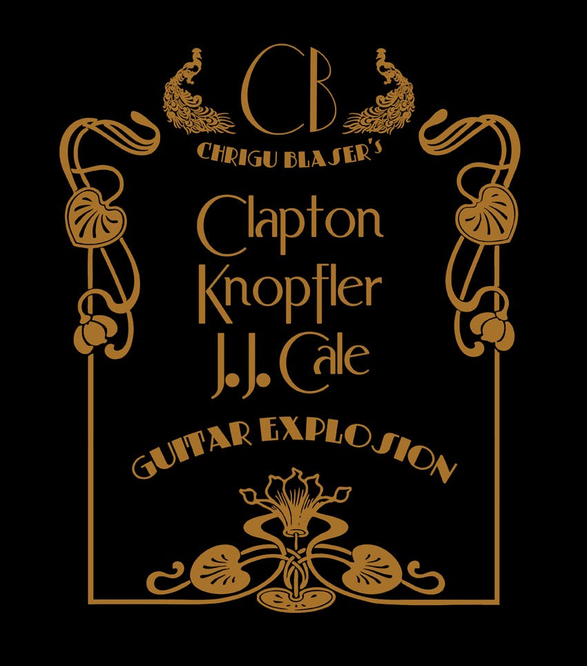 „CLAPTON/KNOPFLER/J.J.CALE - GUITAR EXPLOSION“ Live Konzert