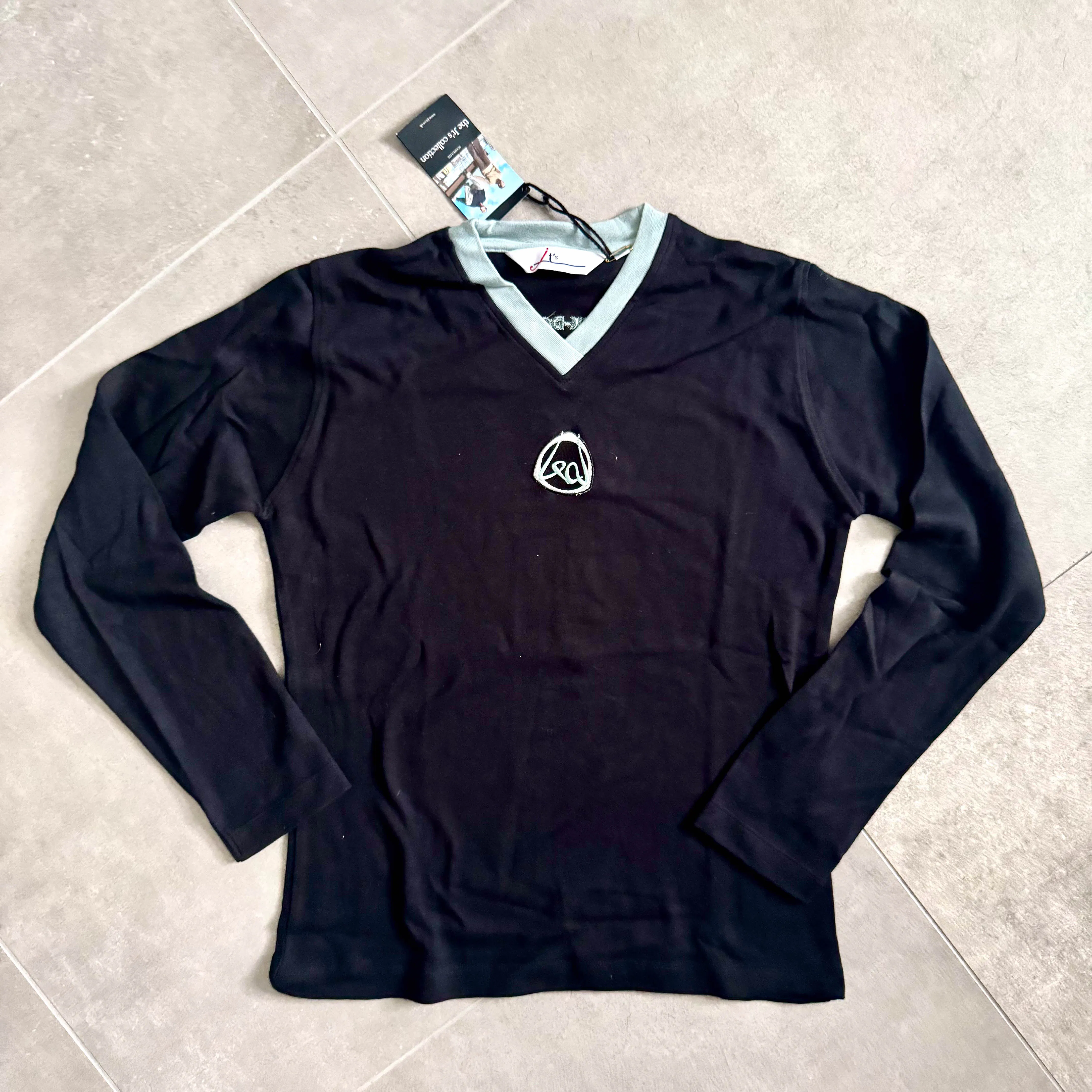 Kick-Down Longsleeve schwarz