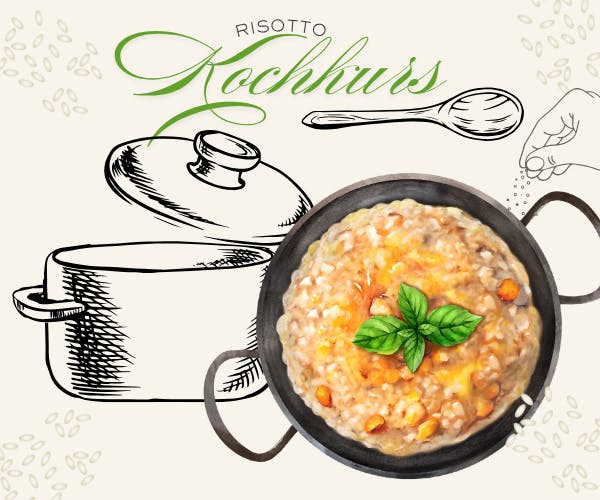 Risotto-Liebe - Cremiger Genuss mit Burrata, Tomate & Co.