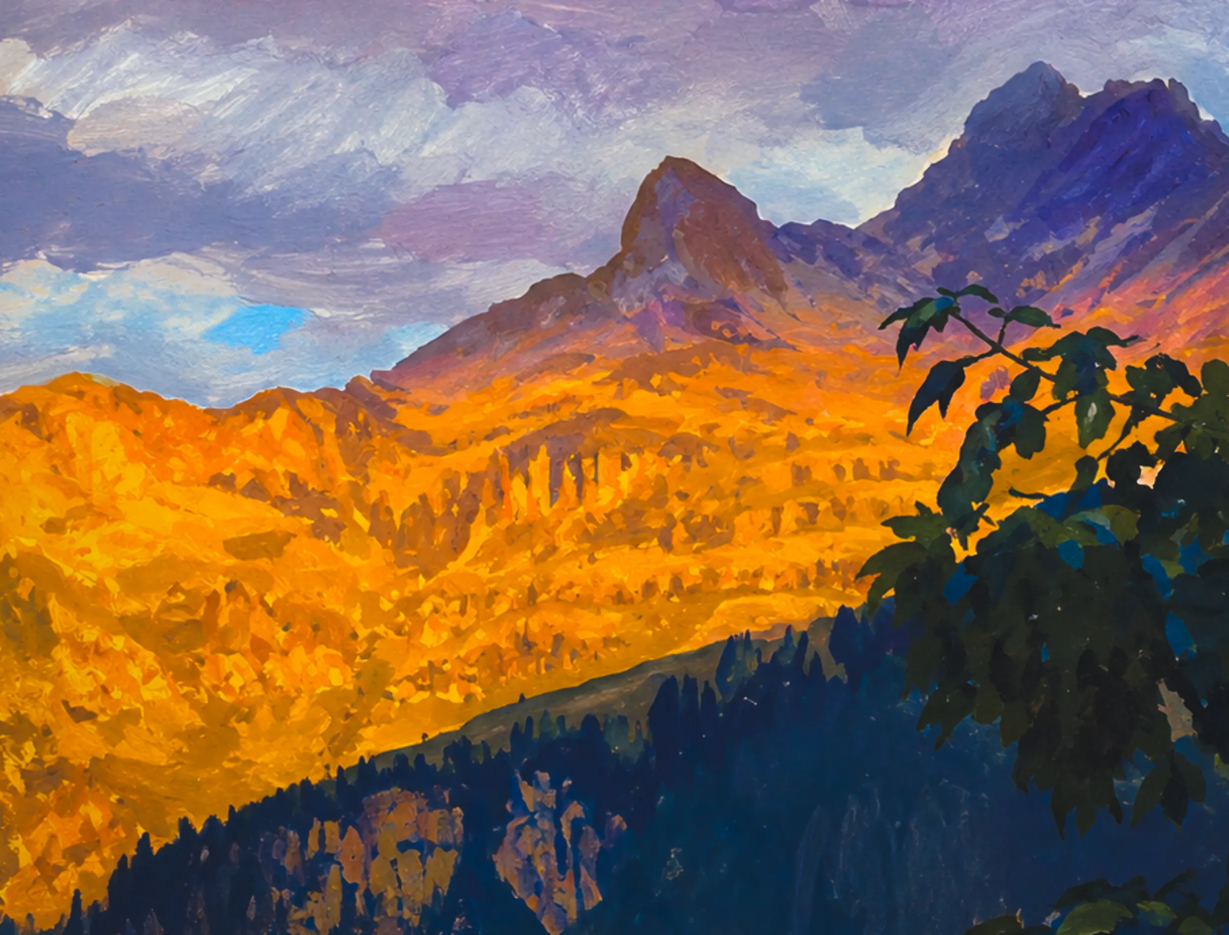Herbst Art Workshop "Alpine Gouache" (10. Oktober)