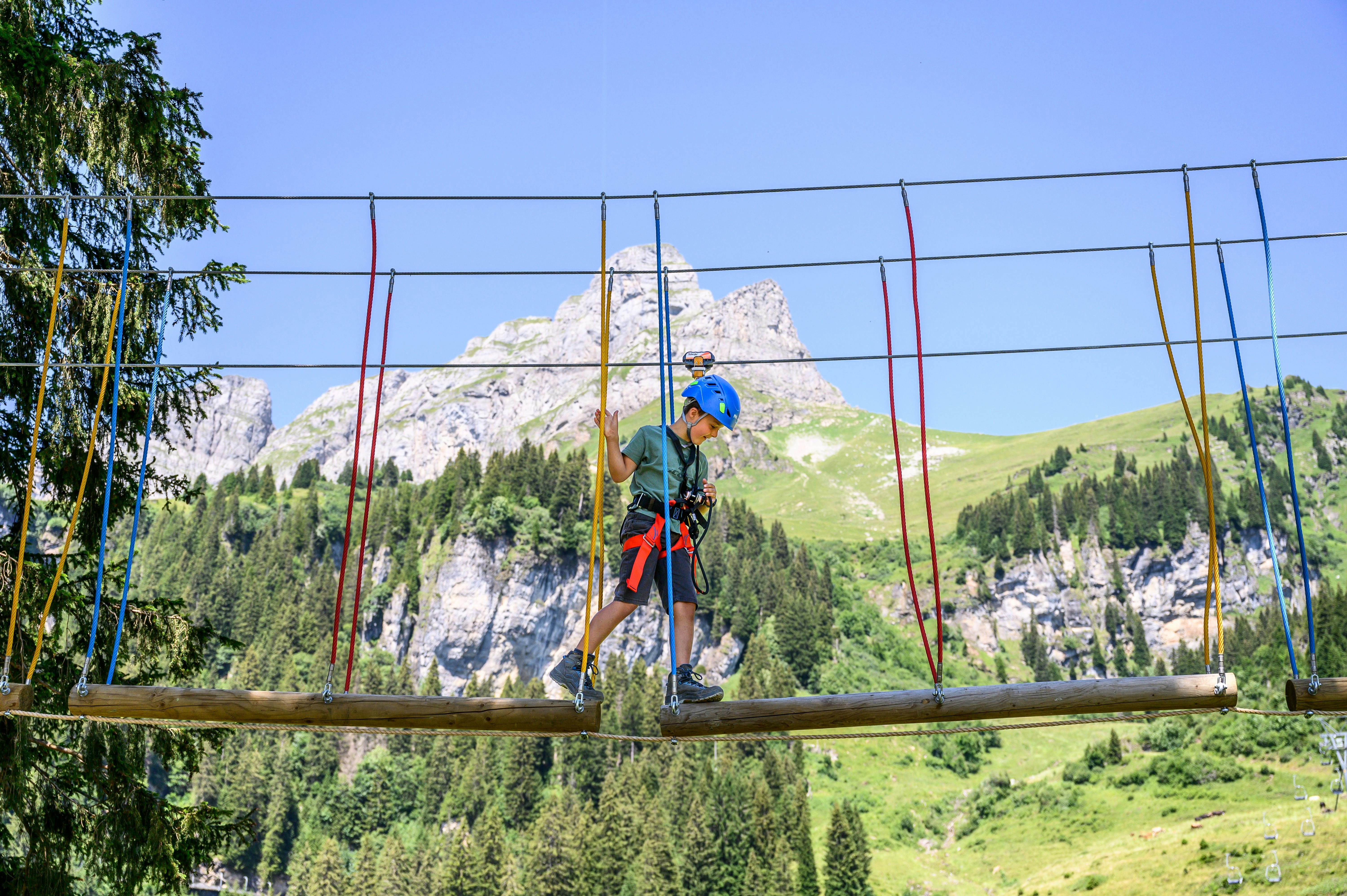 Seilpark mit Bahnfahrt ab Braunwald