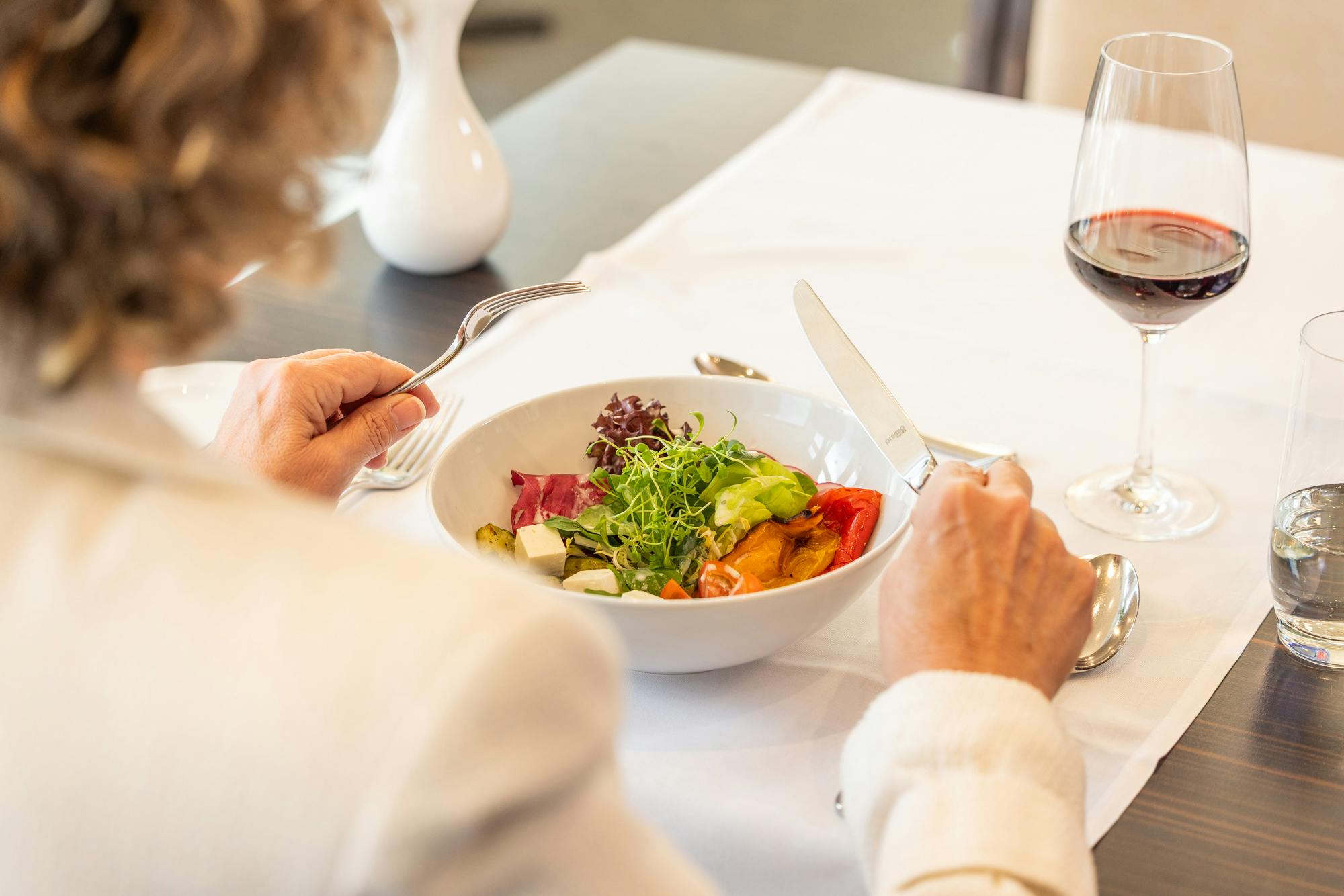 Geniesser Mittagessen