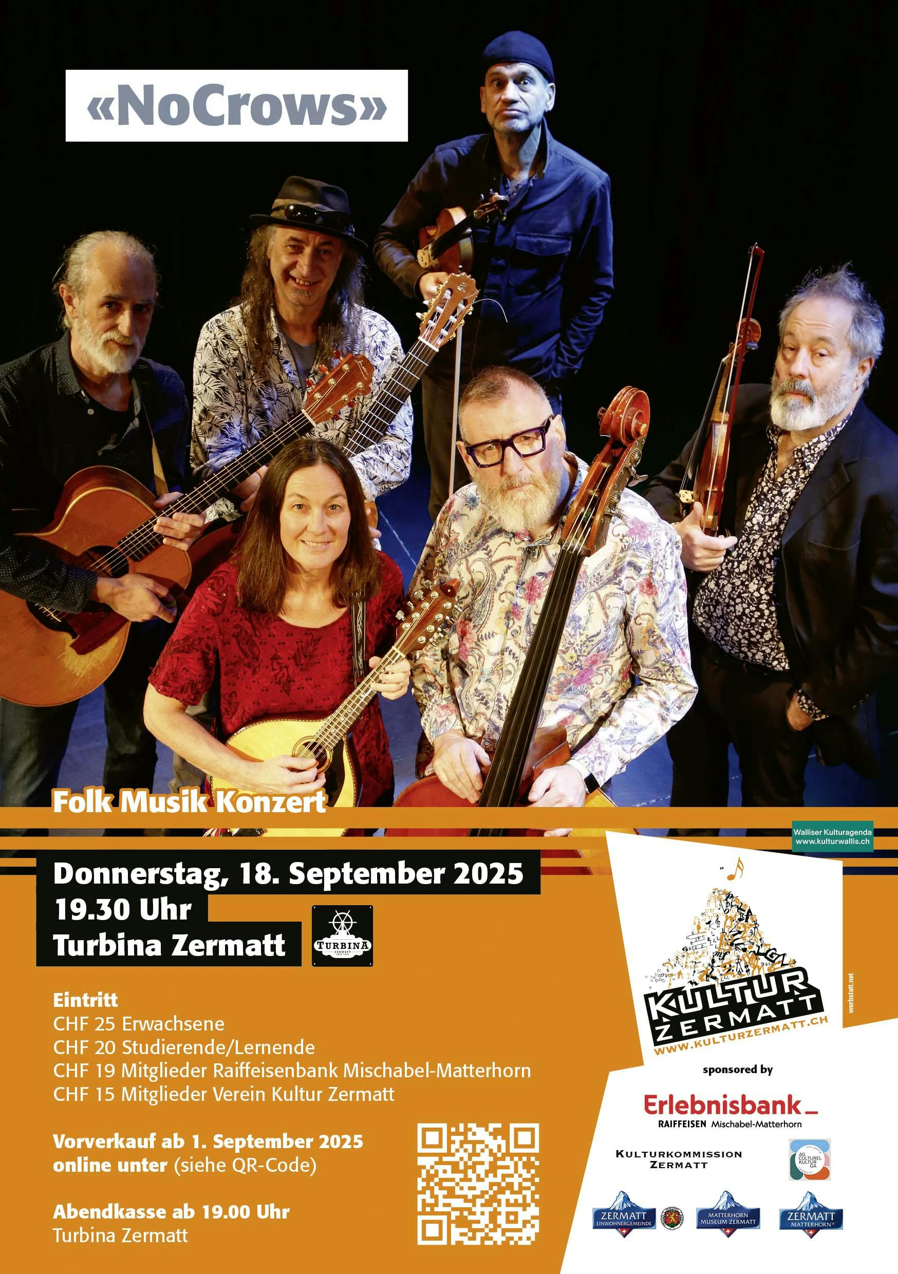 Konzert mit NoCrows