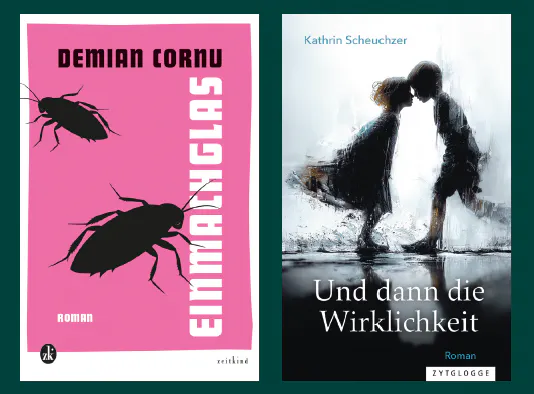 Doppellesung mit Demian Cornu „Einmachglas“ und Kathrin Scheuchzer „Und dann die Wirklichkeit"