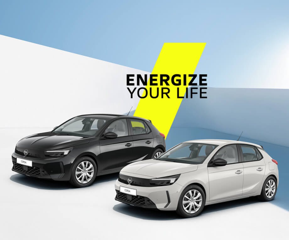 OPEL - MODÈLE SPÉCIAL CORSA «ENERGIZE YOUR LIFE»