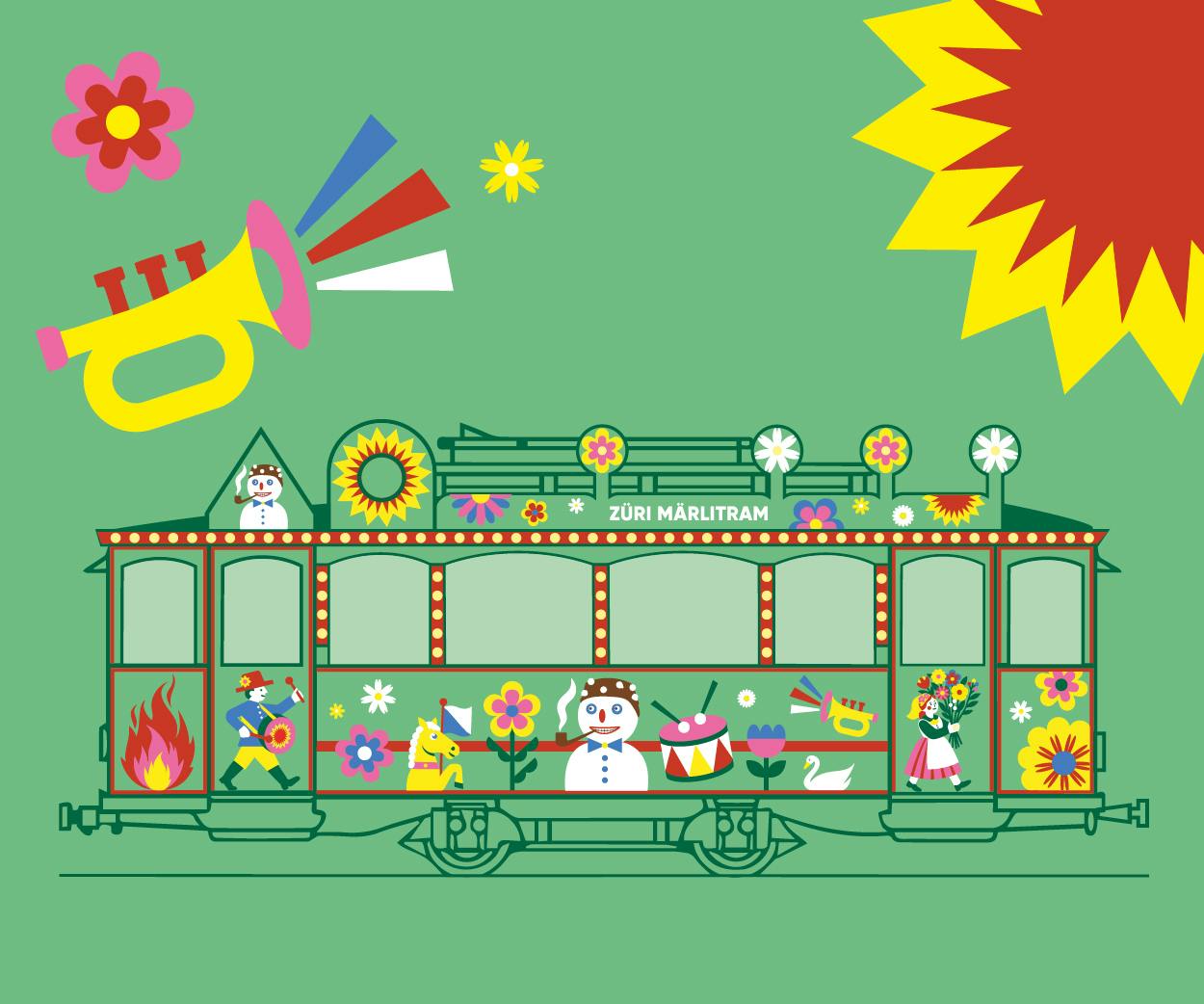 Züri Märlitram Exklusivfahrten