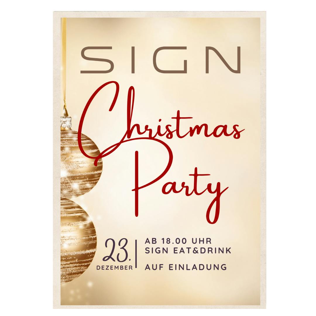 SIGN XMAS PARTY with DJ Andy - Xmas Party Sounds