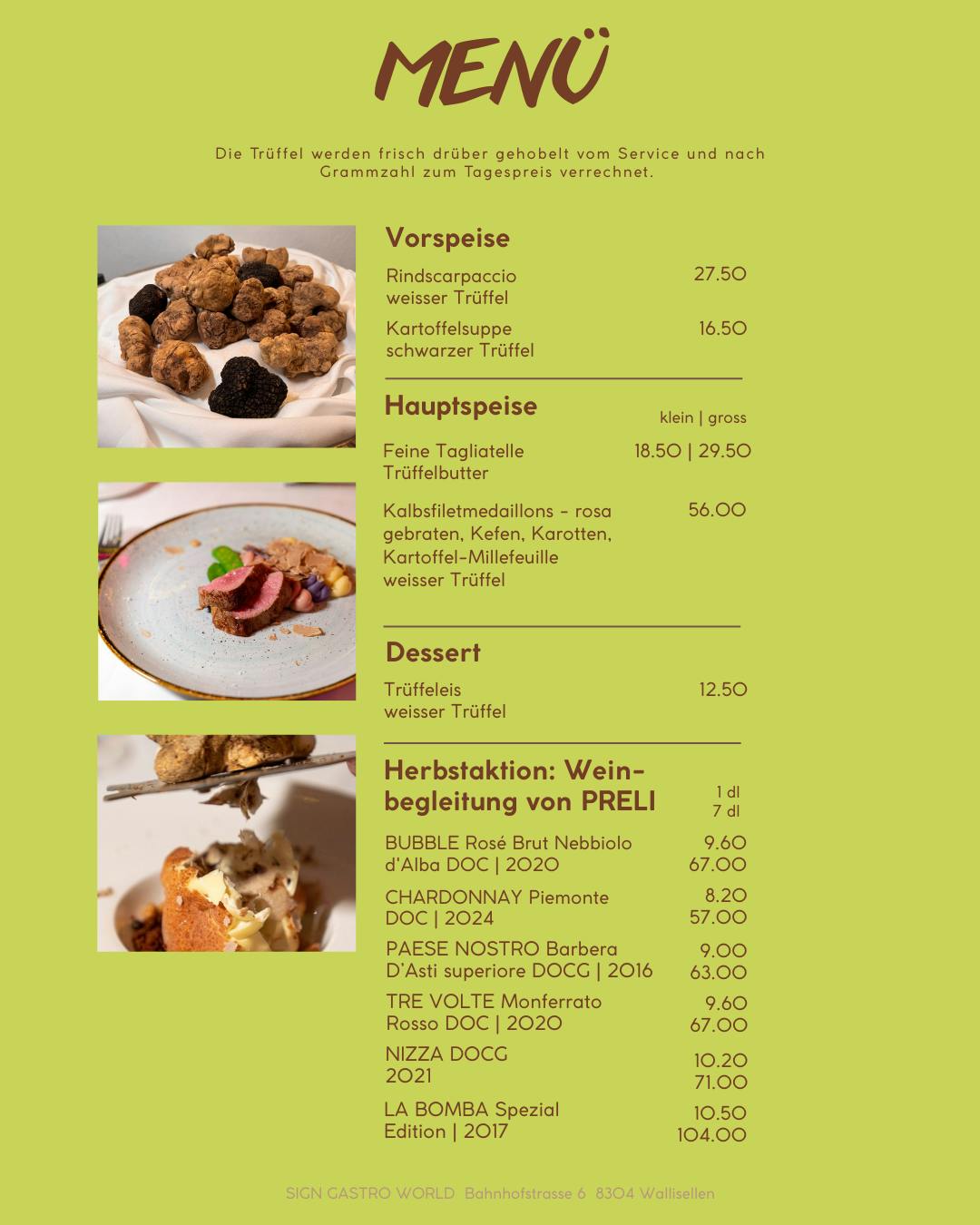 Trüffel Pop-up im KITCHEN CLUB Donnerstag, 09. Oktober 2025