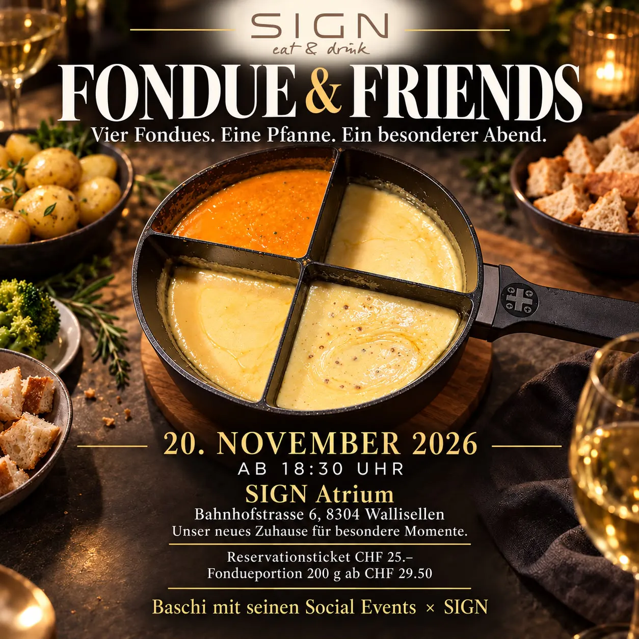 Social Events - 4 FONDUE & FRIENDS