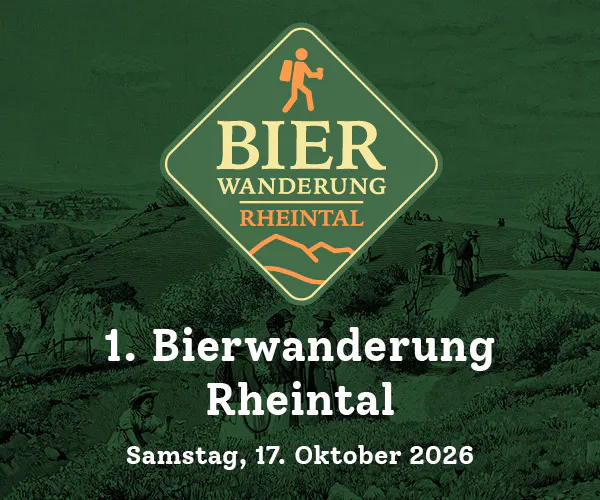Bierwanderung Rheintal