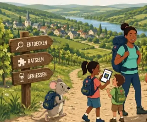 Familienwanderung auf den Spuren von "Maus Ketti“ 🐭🍷