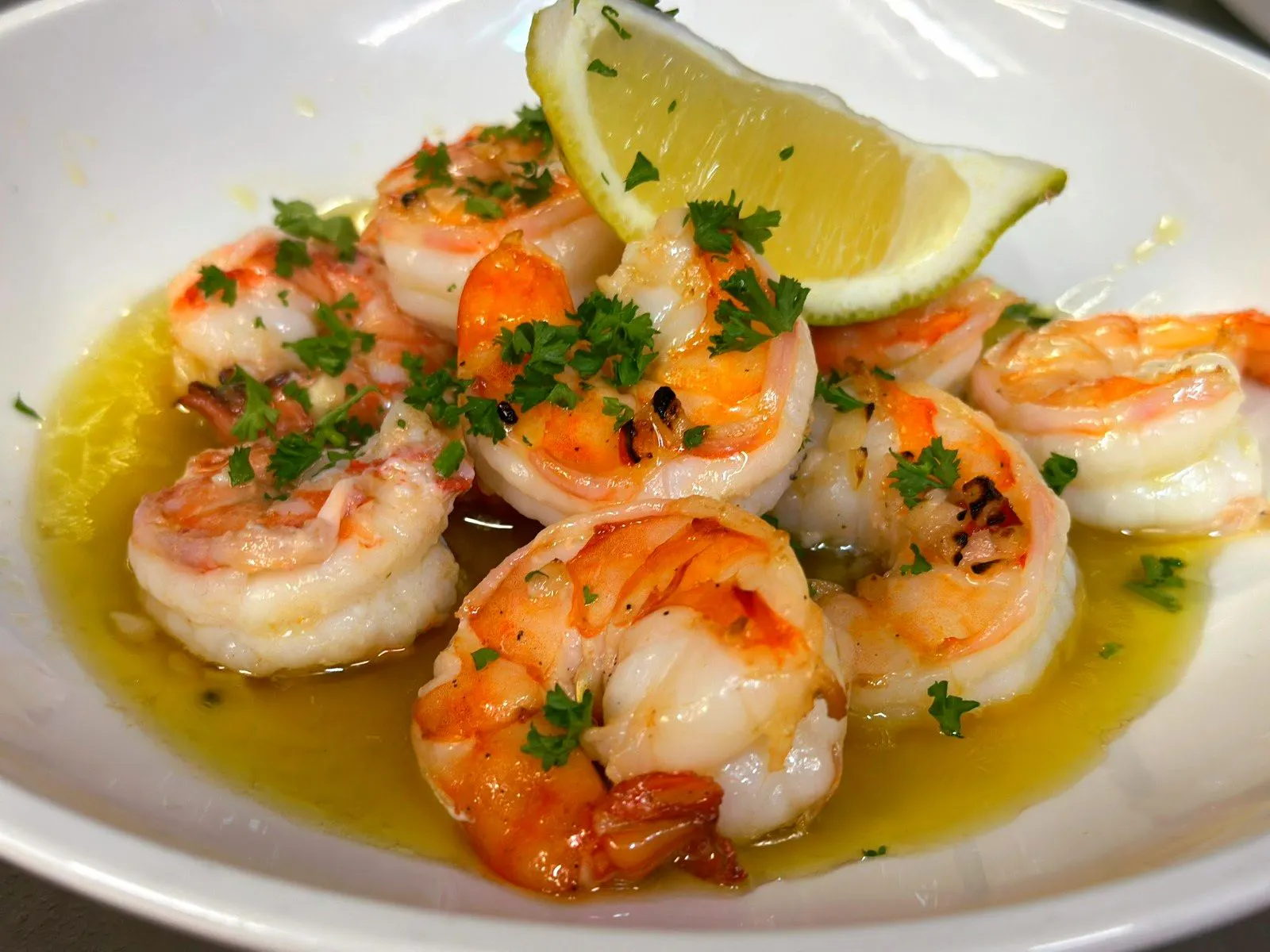 Garnelen satt!