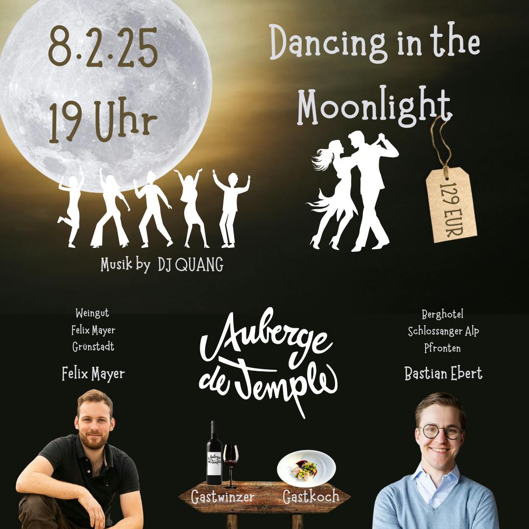 Küchenparty DANCING IN THE MOONLIGHT