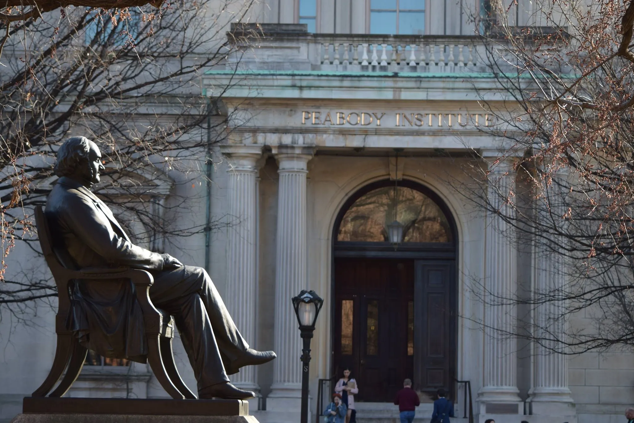 Studenten aus der Peabody Institute der Johns Hopkins University