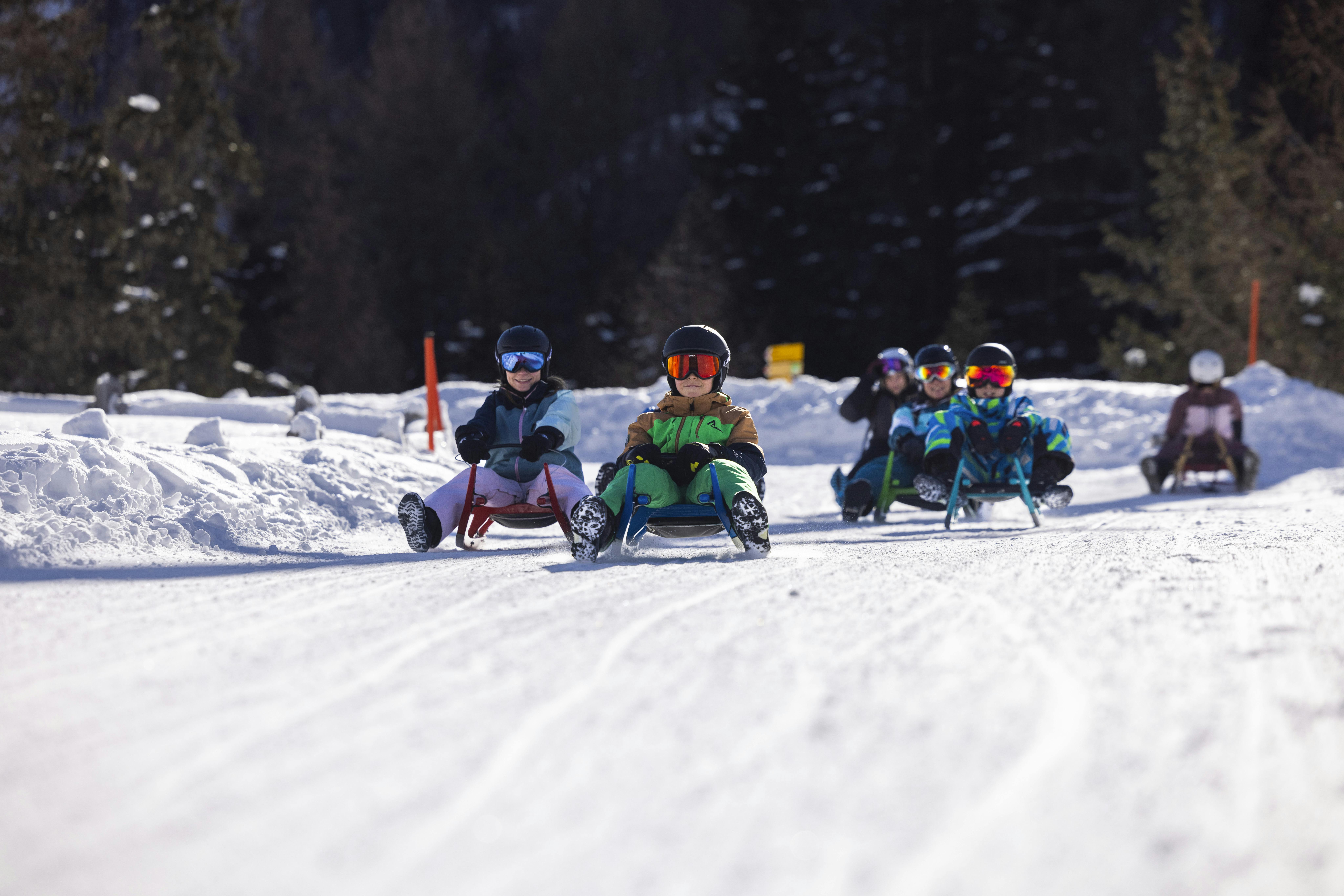 5 Tage-Schlittelkarte Preda/Darlux inkl. RhB