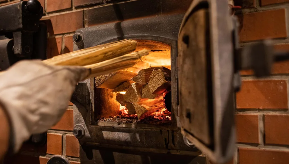 Nachts in der Bäckerei