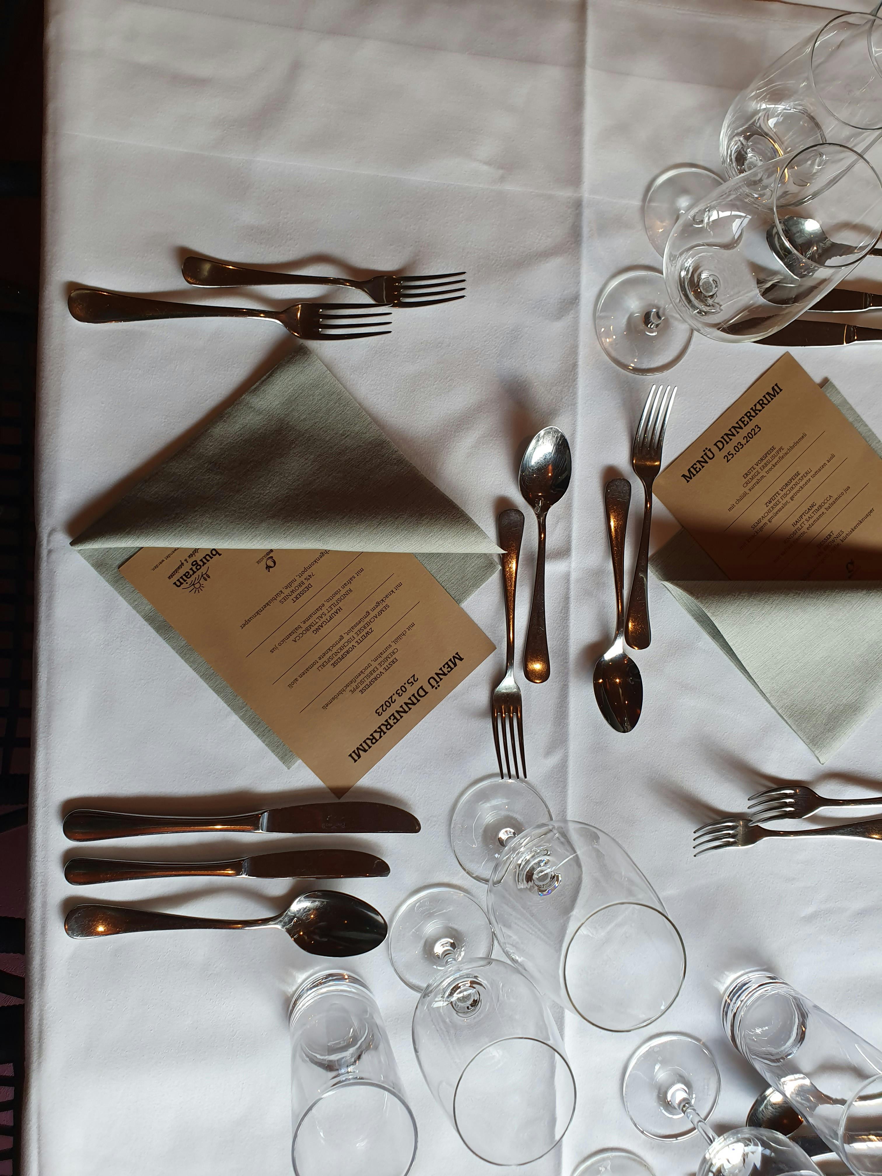 Krimi Dinner: Zelluloid und Zyankali 