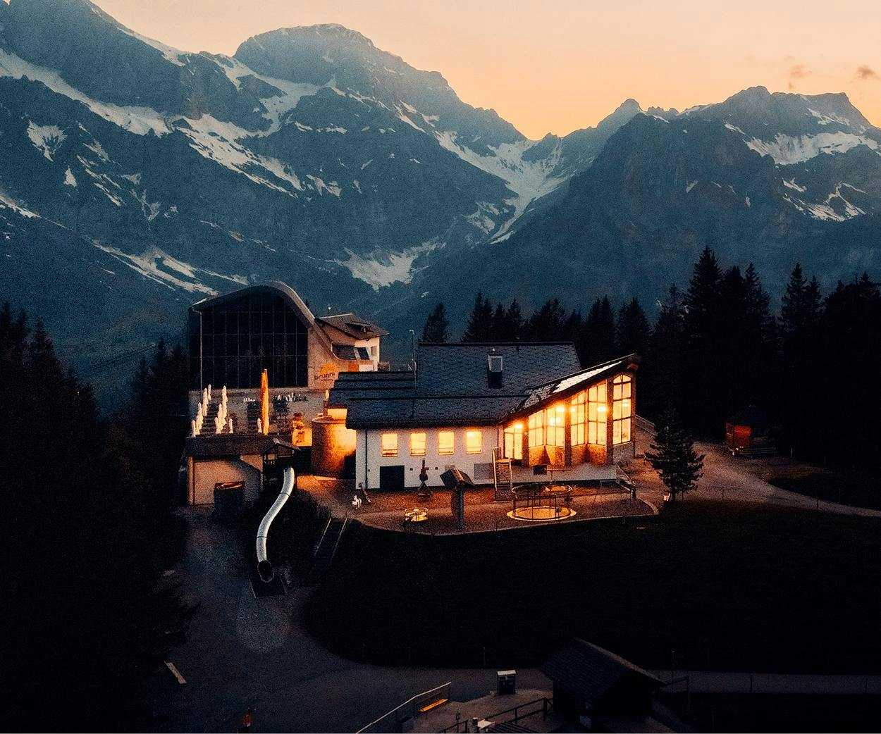 Silvesterabend im Berglodge Restaurant Ristis