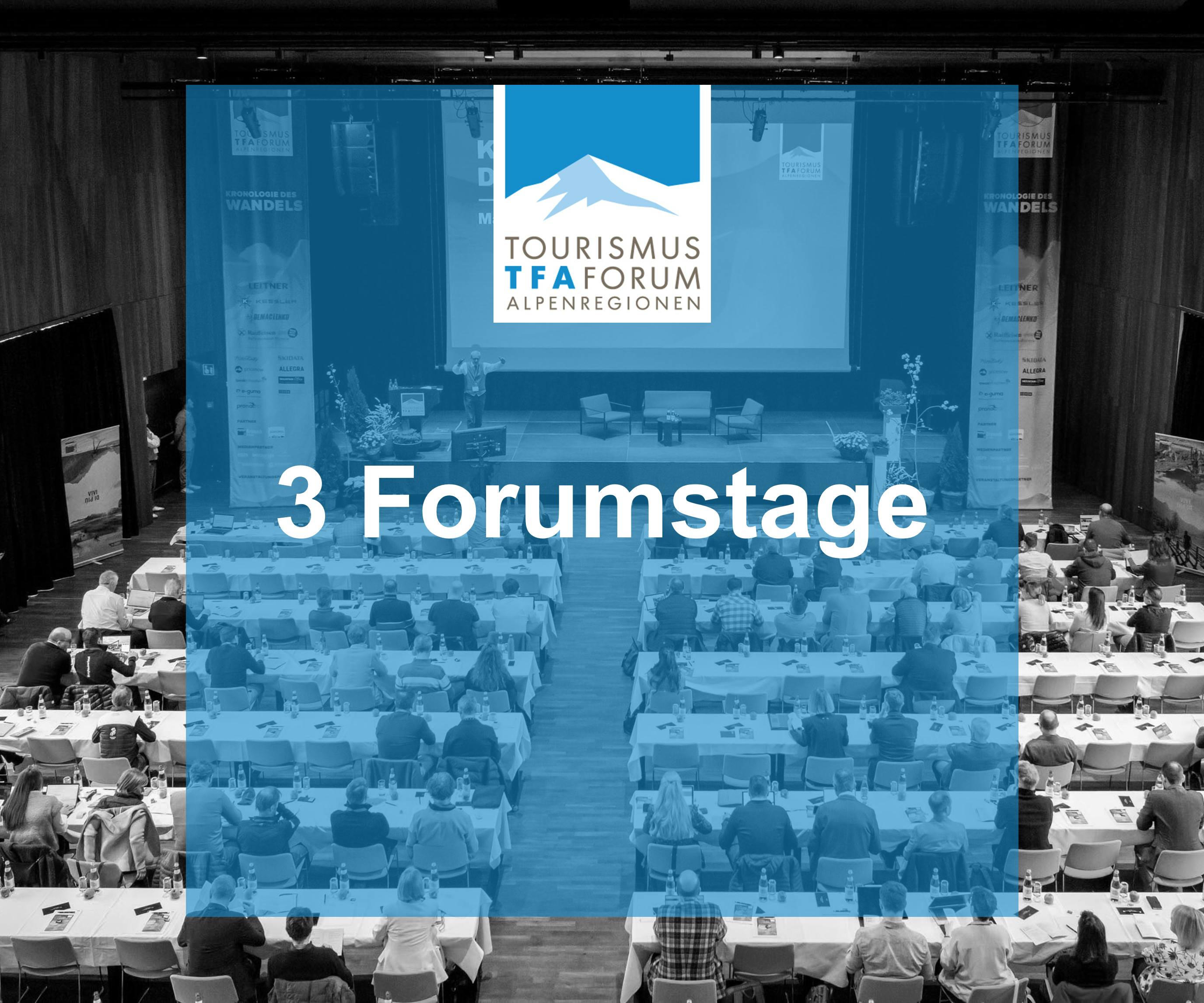 TFA 2026: 3 Forumstage (Mo–Mi)