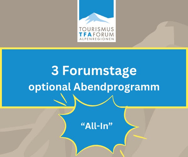 TFA Tickets 3-Forumstage