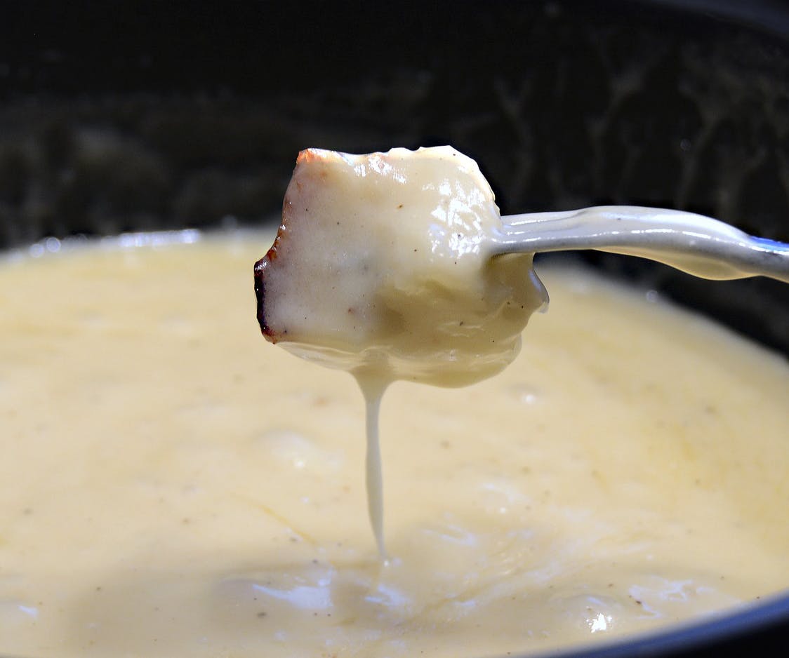 Käse Fondue für Zwei