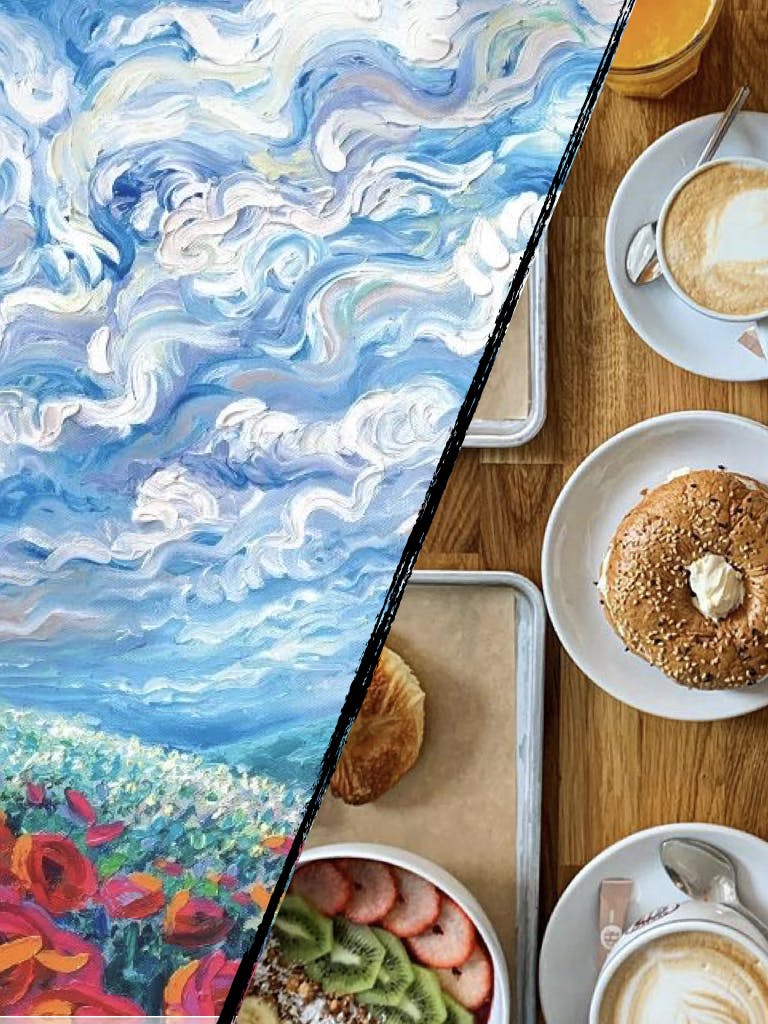 Paint & BRUNCH: Twirling in Delight - Zürich