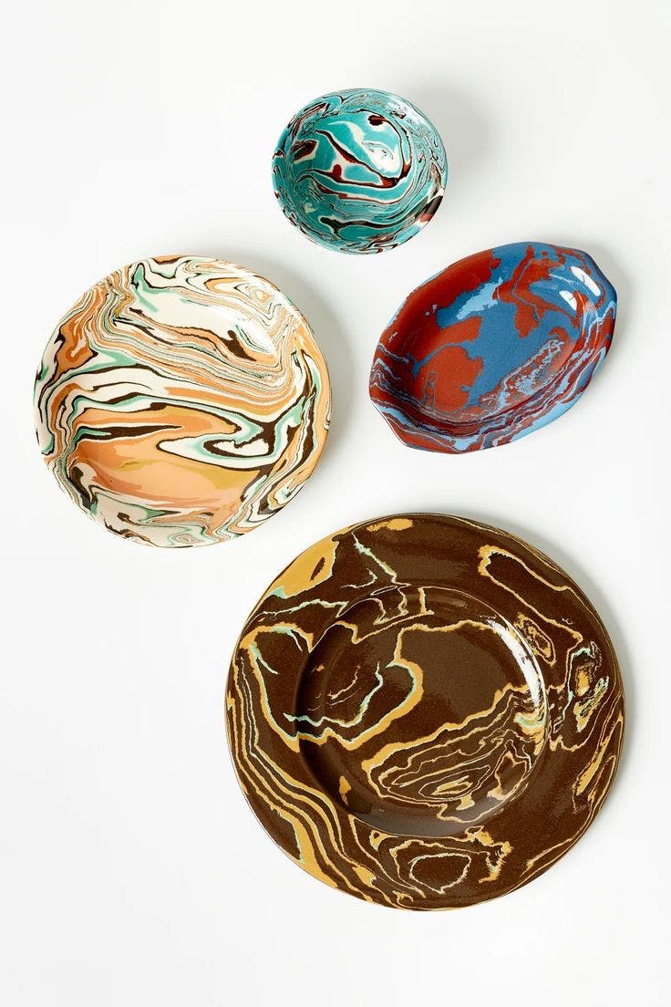 Ceramic Painting Fun: Marbling dreams - Zürich