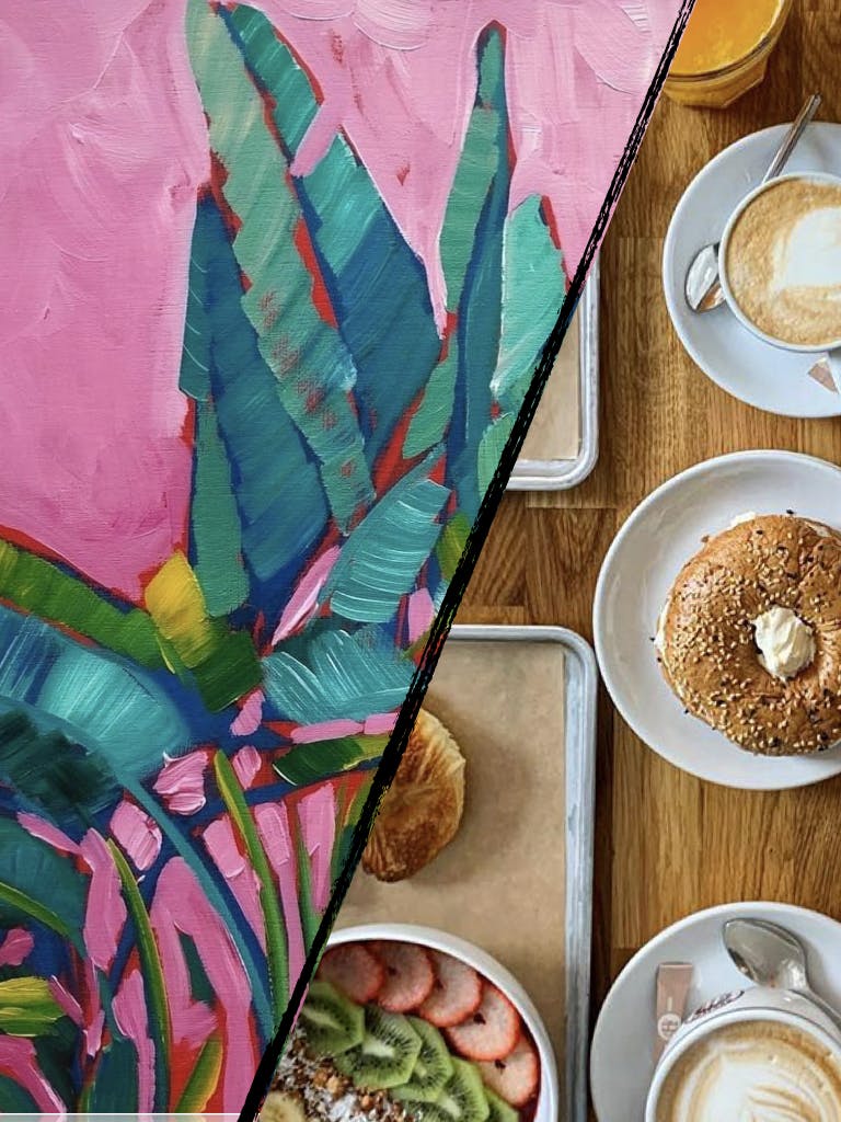  Paint & BRUNCH: Tropical Blush - Zürich