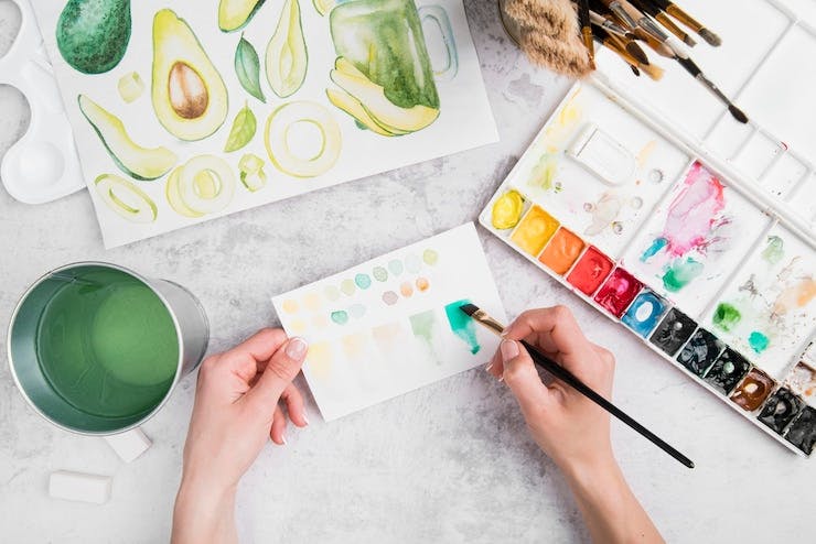 Introduction to Watercolor Painting - Zürich