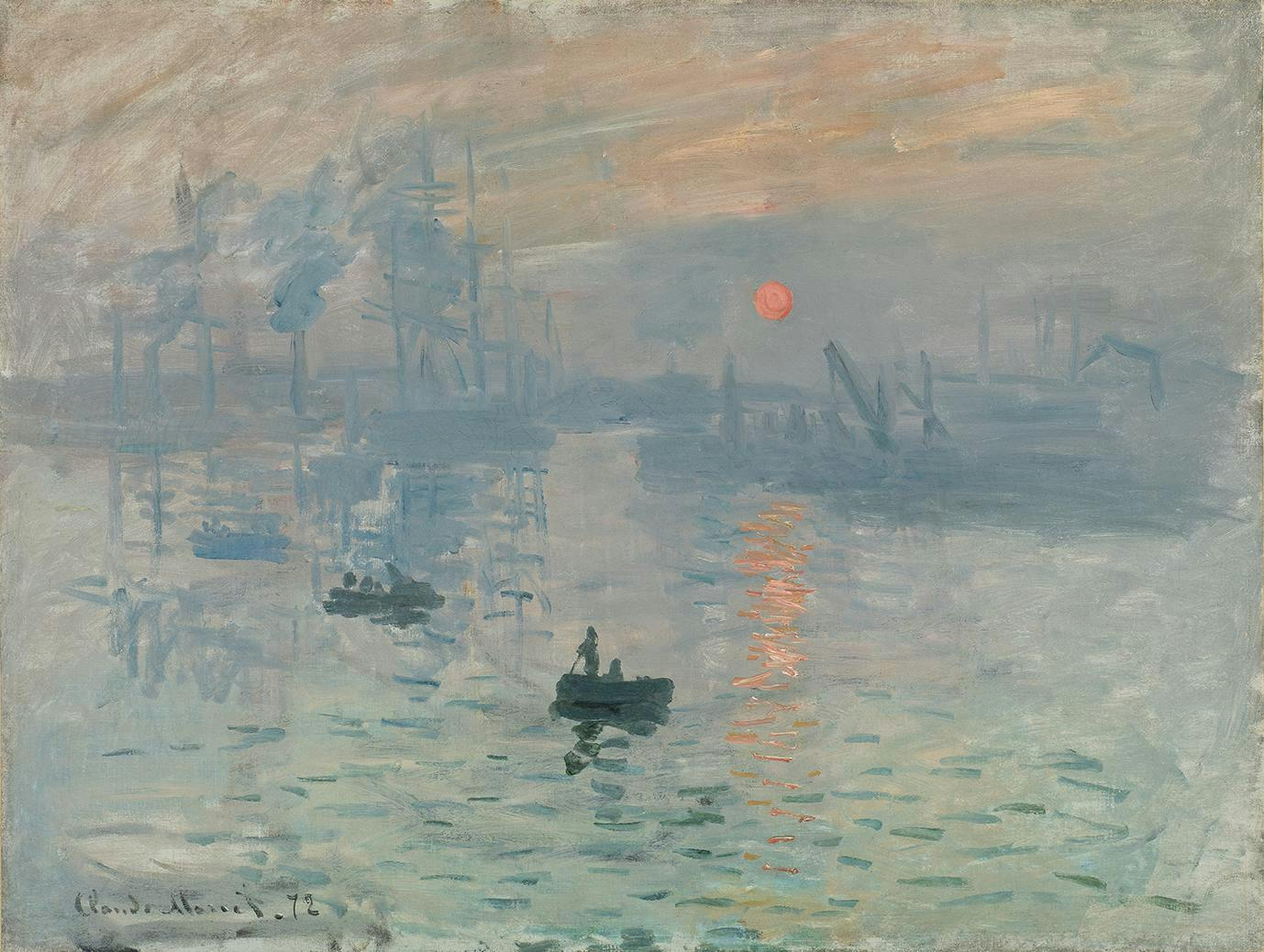 Paint like Monet: Impression, Sunrise - Basel
