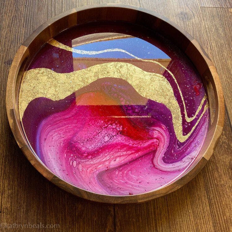 Resin Art: Abstract Swirls - Zürich