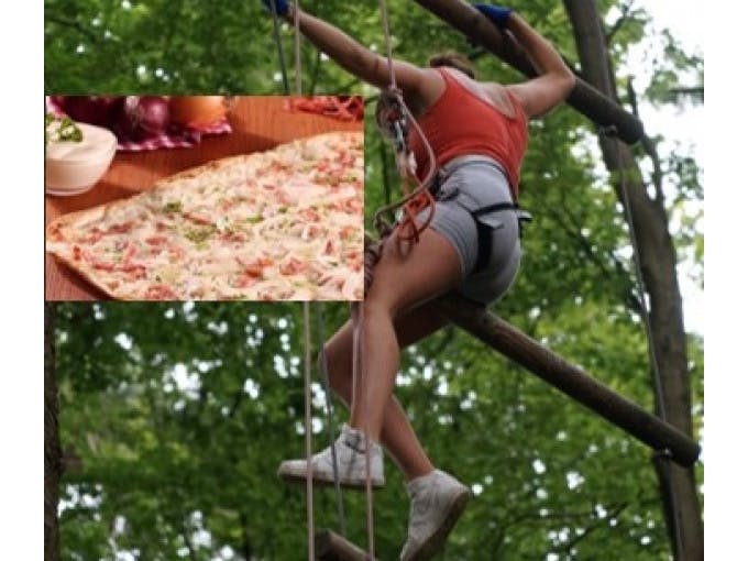 10er Gruppenticket Klettern inkl. Flammkuchen