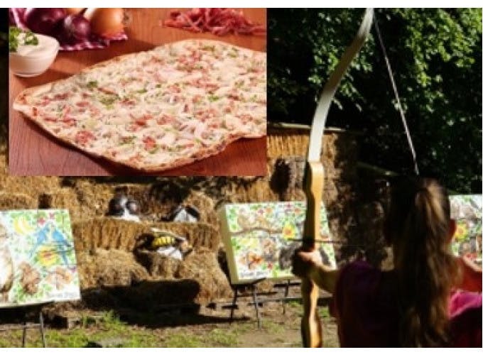 10er Gruppenticket Bogenschiessen inkl. Flammkuchen