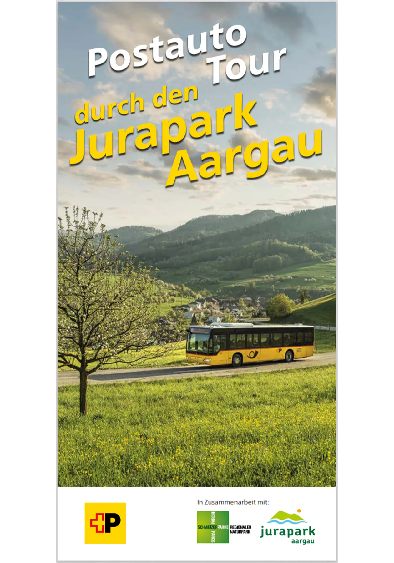 Postauto-Tour durch den Jurapark Aargau