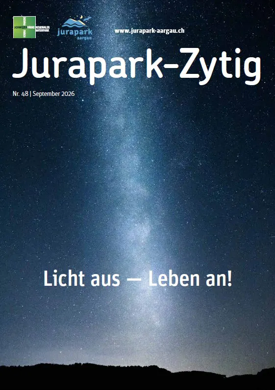 Aktuelle Jurapark-Zytig (Nr. 48 | September 2026)