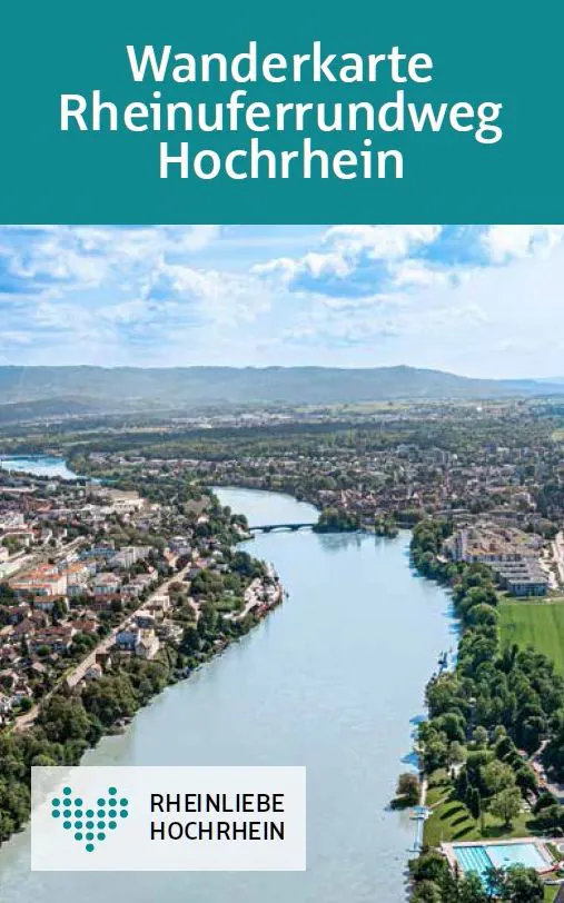 Wanderkarte Rheinuferrundweg Hochrhein