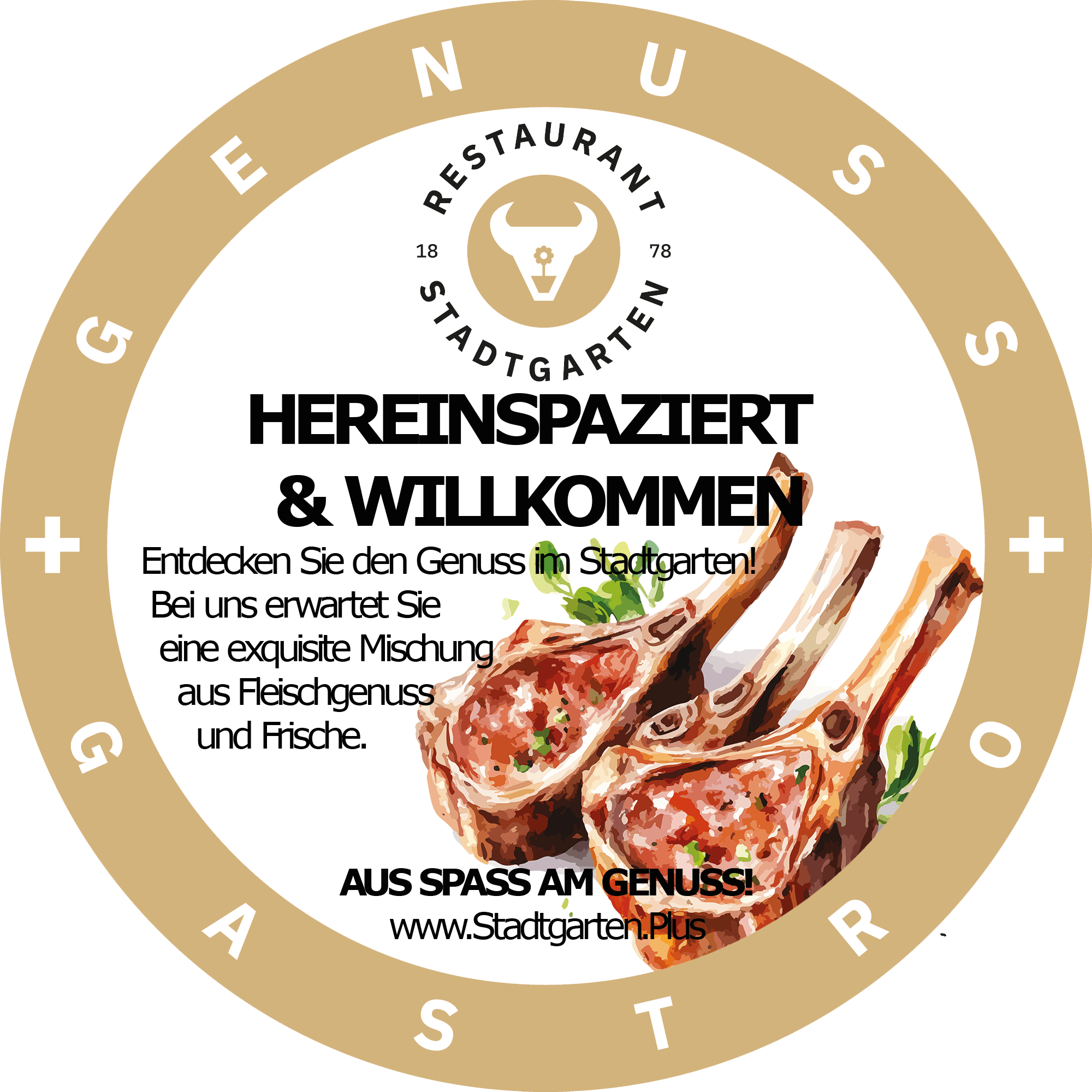 Wertgutschein Restaurant Stadtgarten Wangen