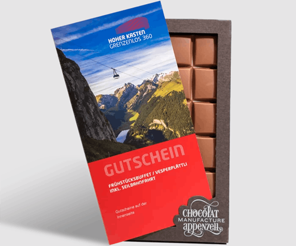 Seilbahnfahrt inkl. Frühstück / Vesperplättli mit Schokolade