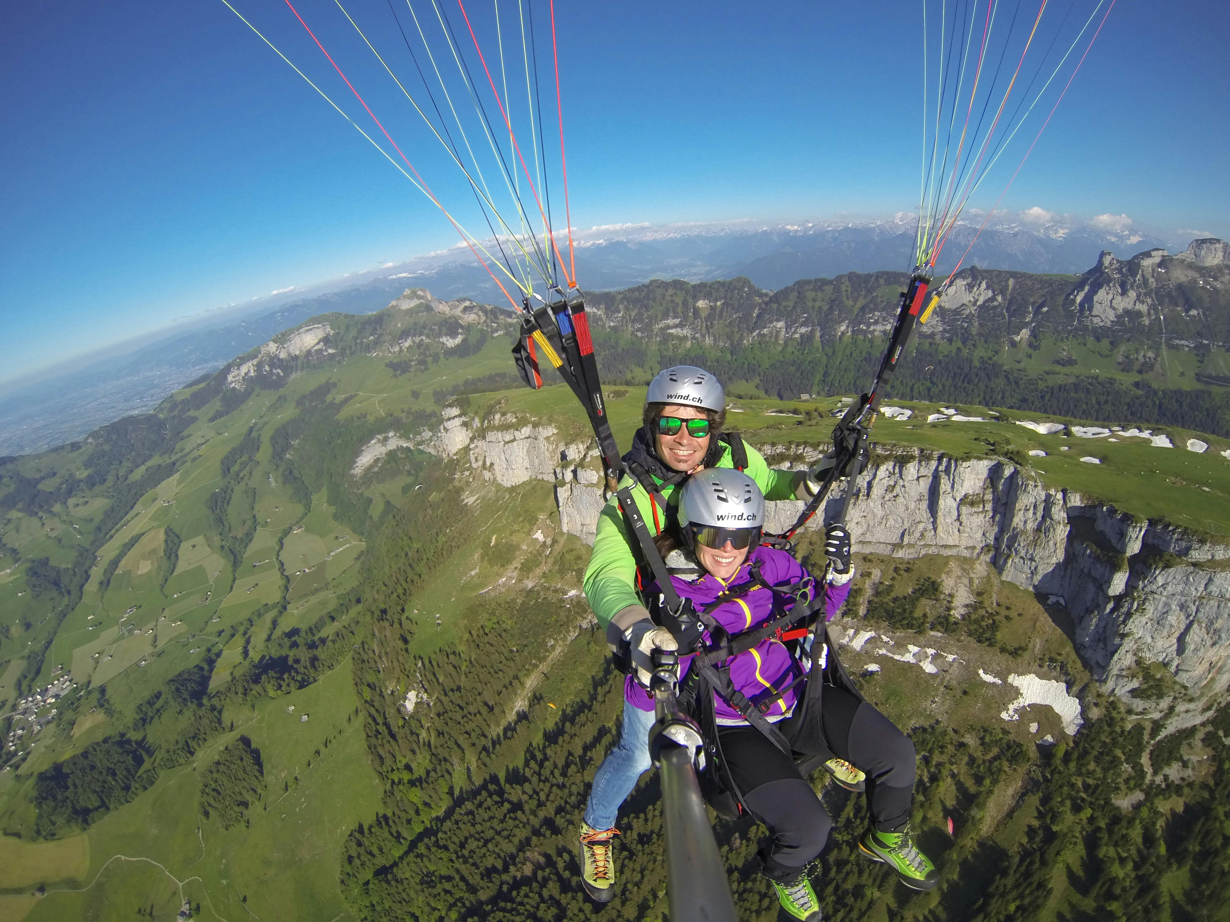 Gleitschirm Tandemflug<br>