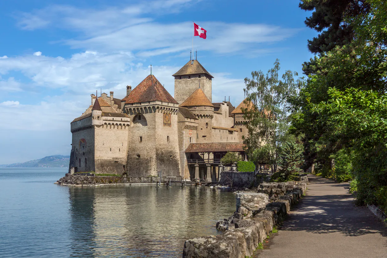 Chateau Chillon in Montreux