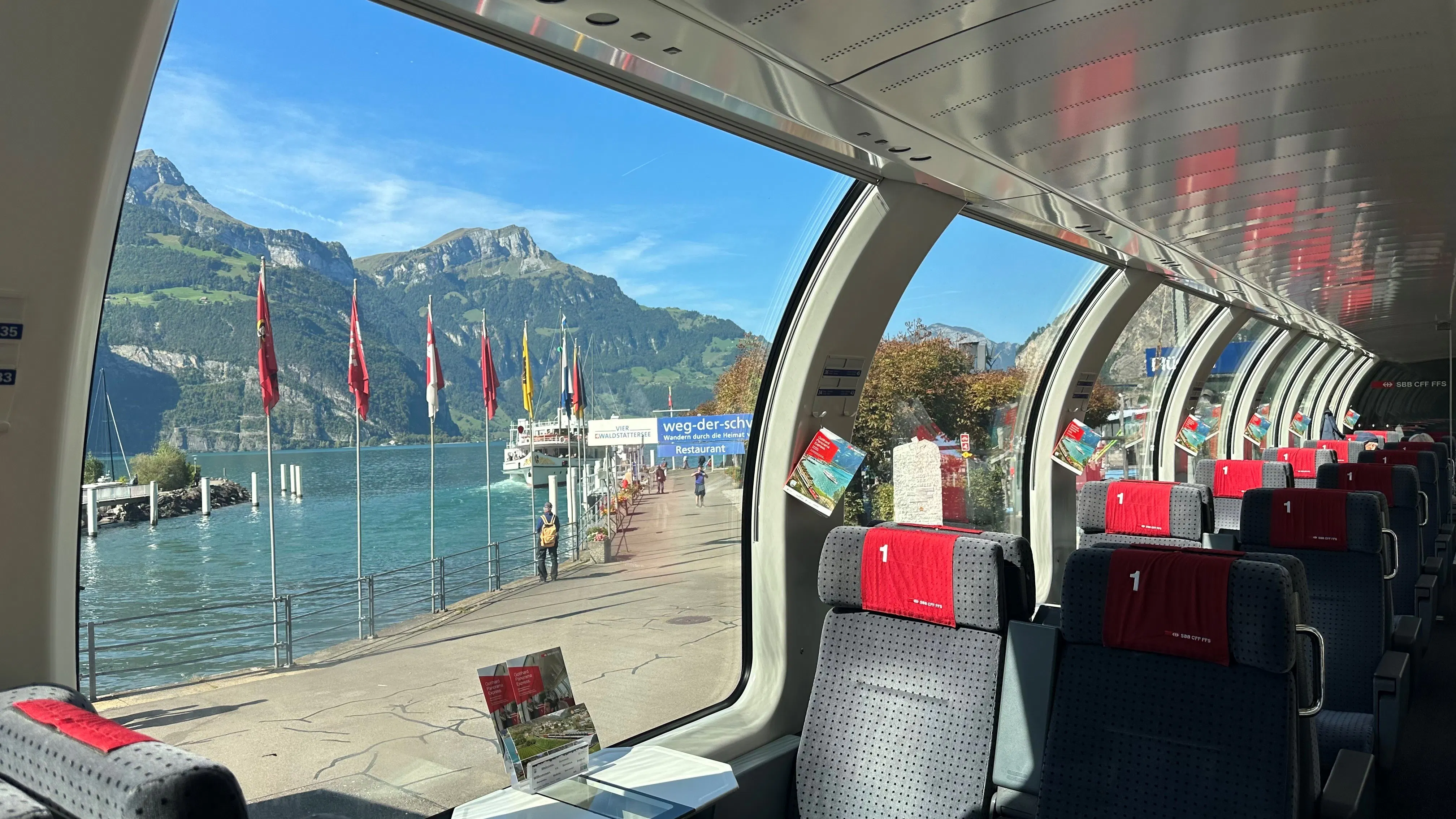 Seat reservation Gotthard Panorama Express (or vice versa)