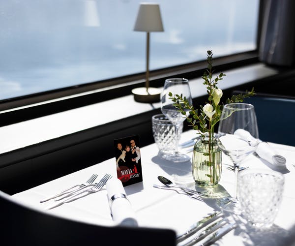 Vessel & theatre on Lake Zug