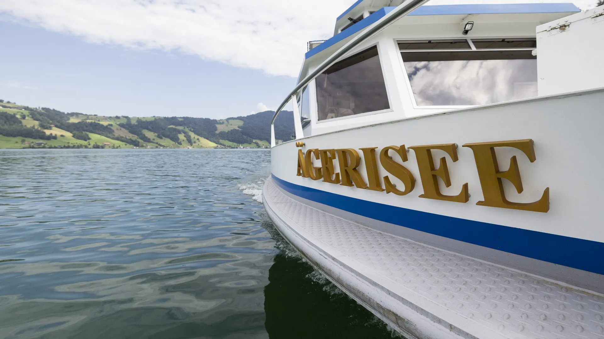 Rundfahrt auf dem Ägerisee
