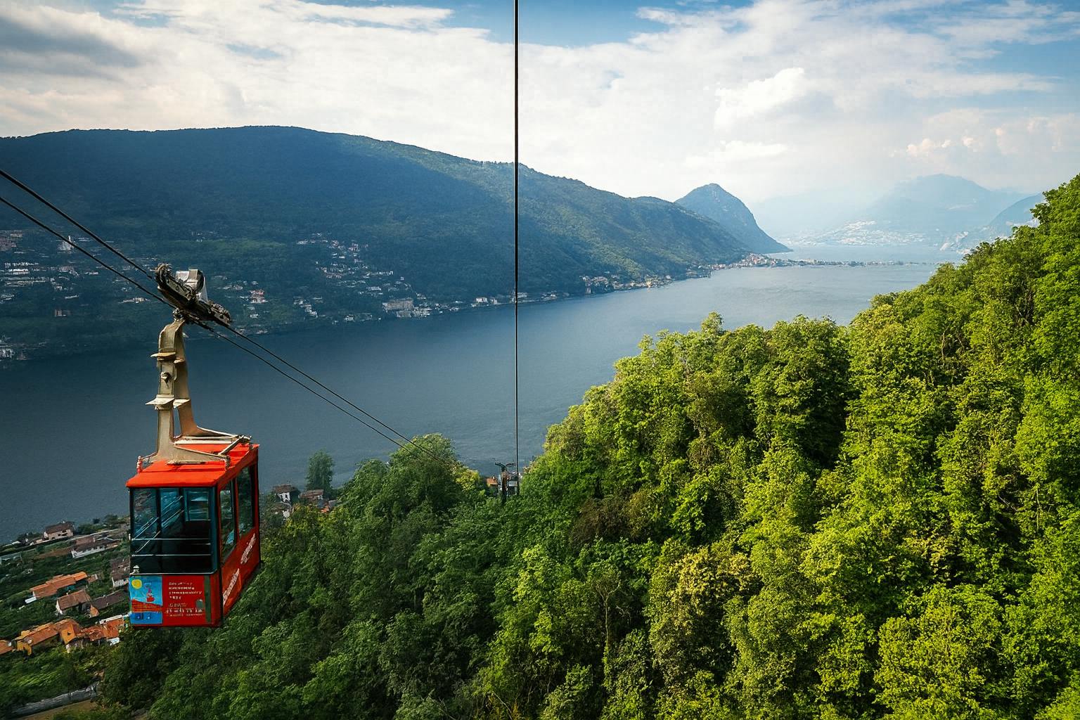 Saisonkarte der Seilbahn Brusino Arsizio - Serpiano 2026