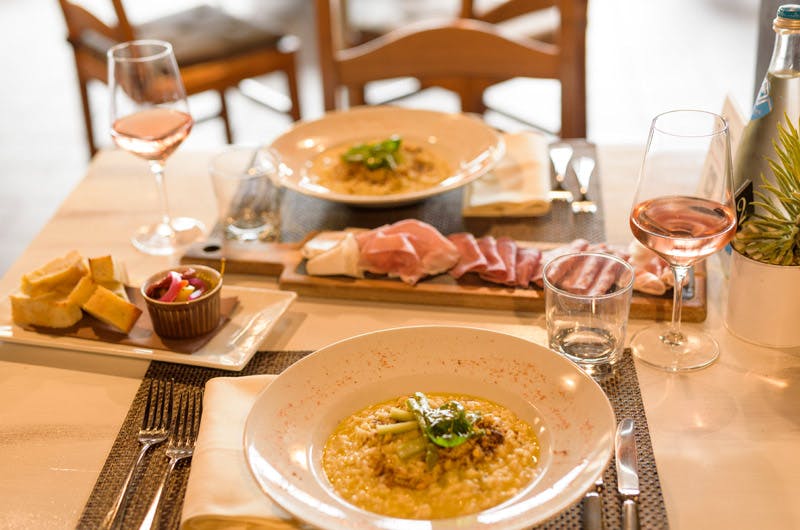 Gutschein für ein Abendessen im Ristorante Serpiano