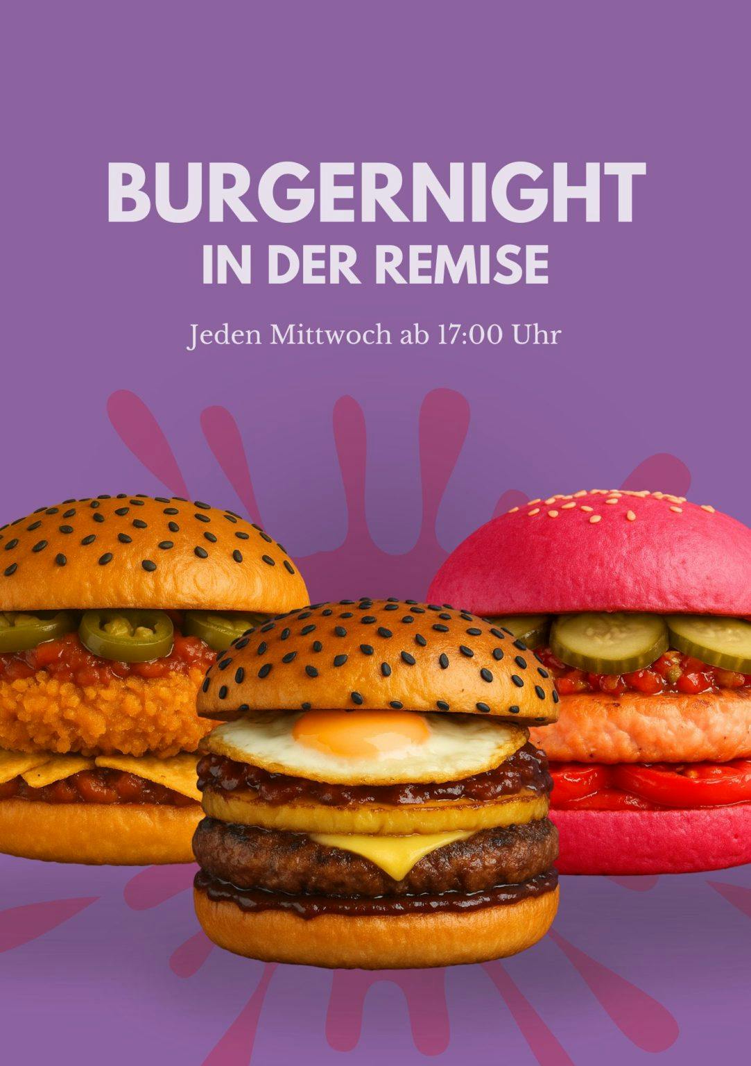 Burgernight in der Remise – Jeden Mittwoch feine Burger!