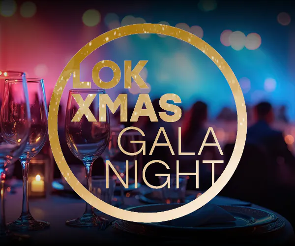 LOK XMAS GALA NIGHT 2026. Die Varieté-Dinner-Show.